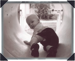 child crawling